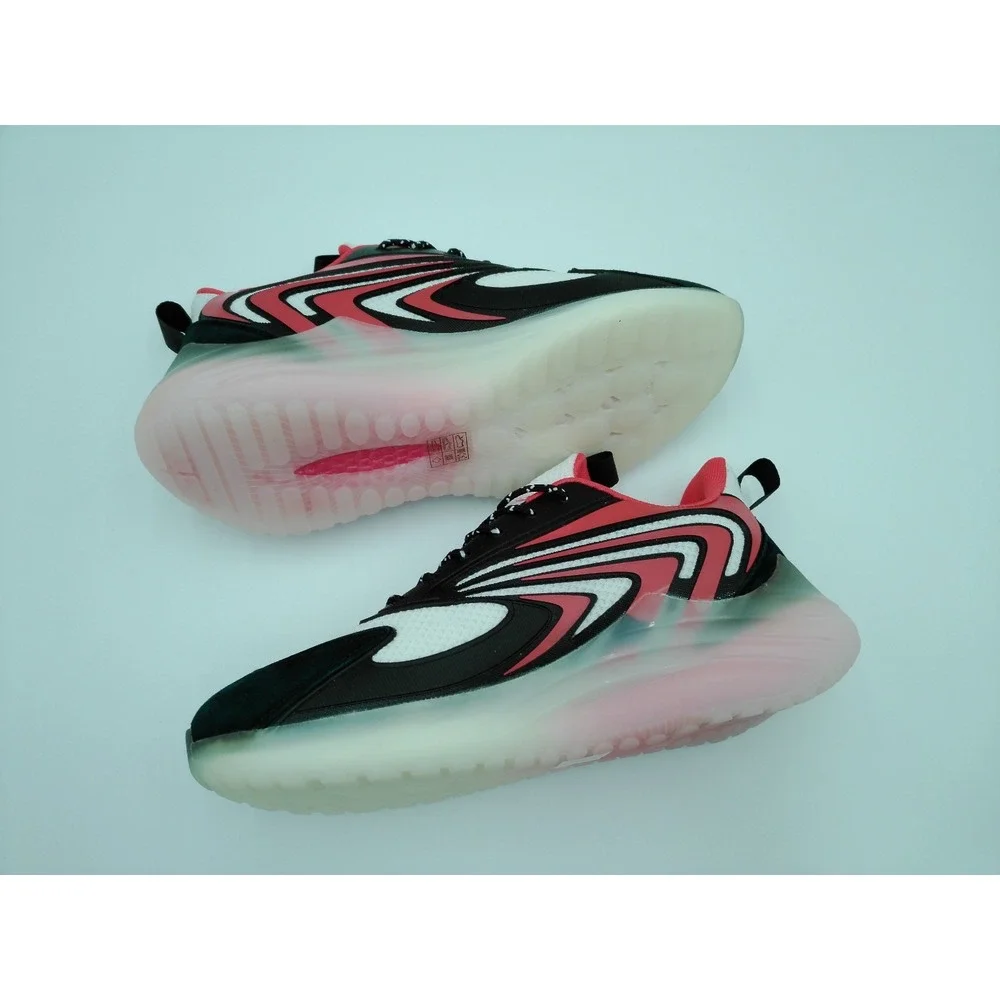 Mazino‎ Krypton Sneakers Black, Red and White Size 11 Brand New